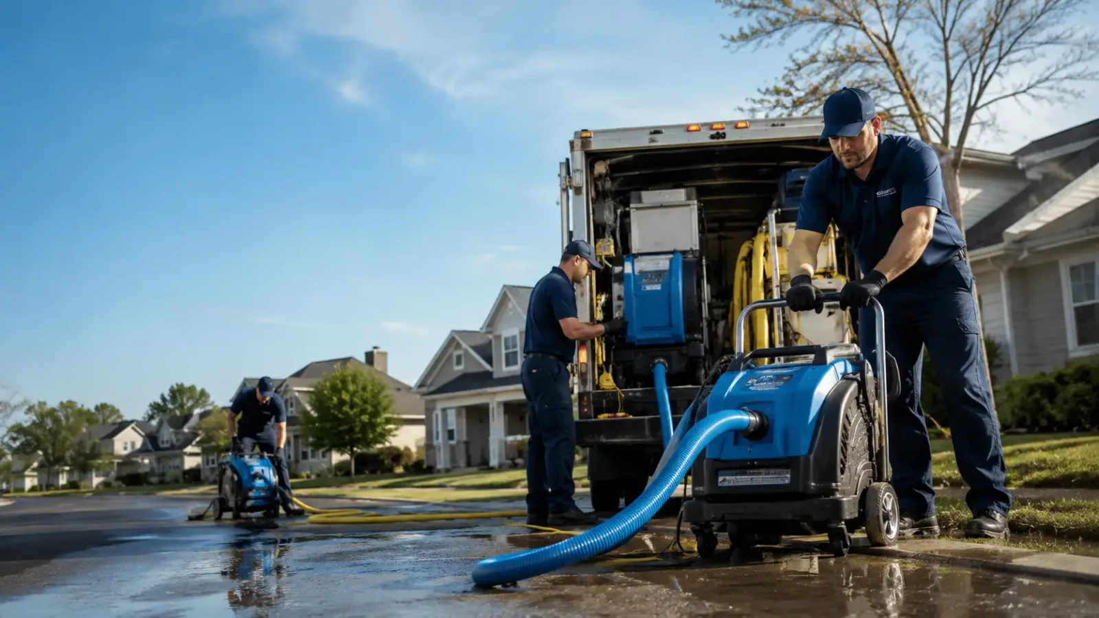 Flood Damage Cleanup in Sinks Grove, WV